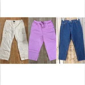 Bundle of 3- Bill Blass, Levi’s & International Concepts Pants